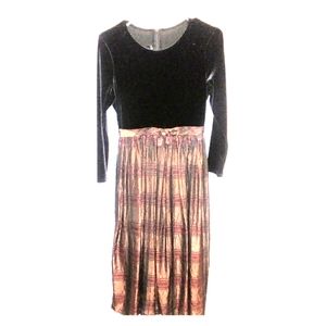 Jessica McClintock vintage girls holiday dress 14
